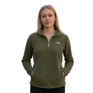 The North Face Women's Green Zip-Up Jacket